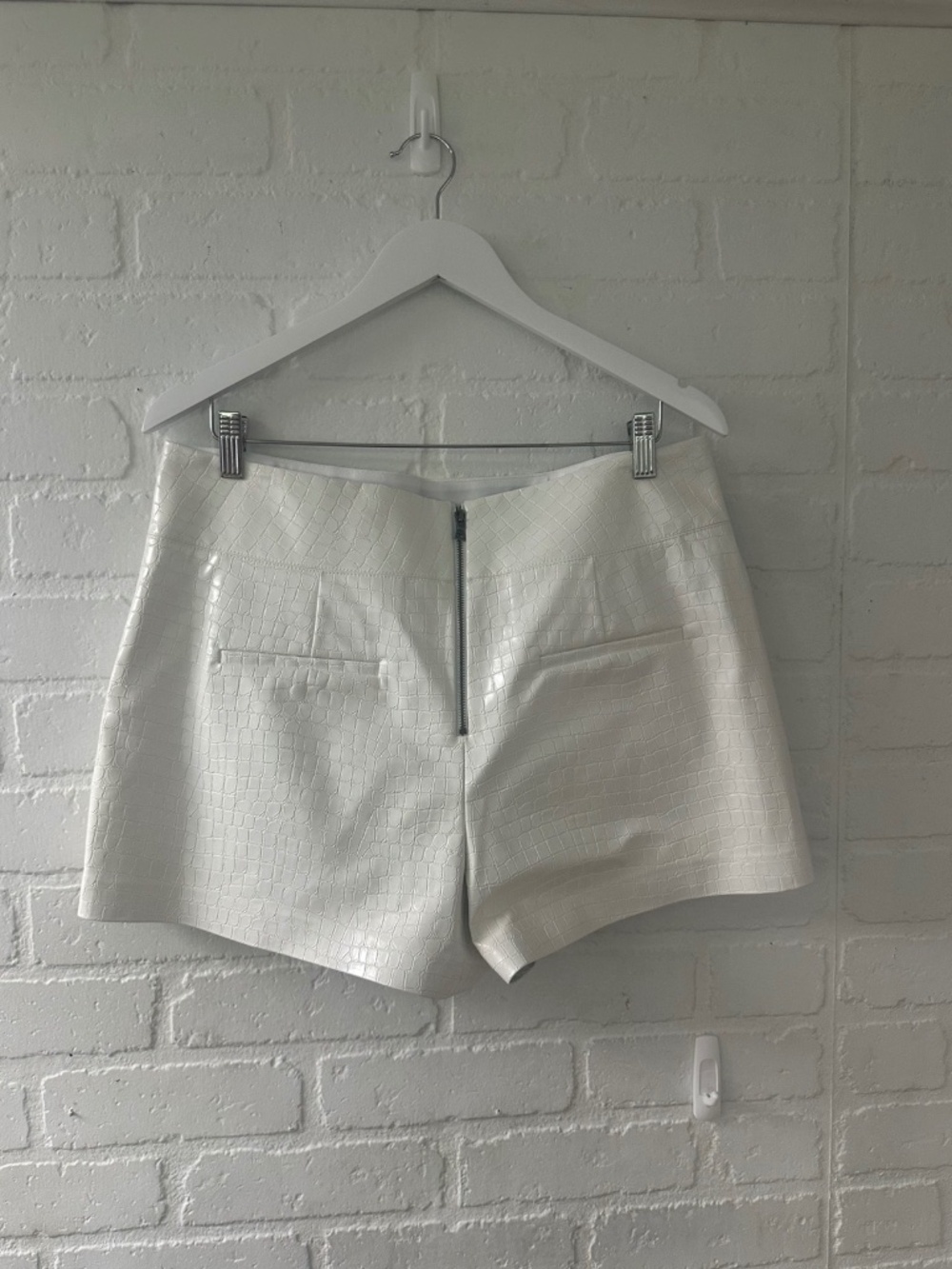 Alice + Olive faux leather shorts